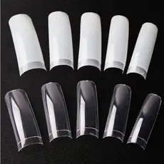 Kit Tips SORRISO 500 UN | Alongamento Nails Manicure - SQ50071
