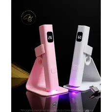 Lâmpada UV/LED Portátil c/ Suporte Unhas Recarregável via USB-C, Ideal para Nail Art - SQ7032