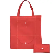 Sacola Ecológica Dobrável em TNT com Bolso – 32×40 cm, Transforma em Carteira | SQ5501B