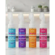 Sabonete Mousse Facial Lovely 150ml – VEGANO | Limpeza Profunda e Revitalizante