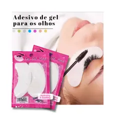 Patches em Gel Para Extensão de Cílios (10 Pares) – Eye Pads Hidratantes Lash Lifting e Alongamento