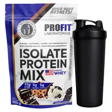 Kit Isolate Protein Mix Refil 900g + Coqueteleira 700ml