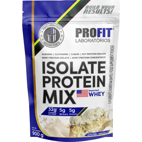 Isolate Protein Mix 900g - Profit laboratórios