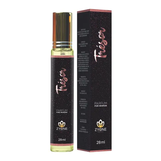 Perfume Feminino Tresor 28ml Zyone Alta Fixação Essência Importada Parfum
