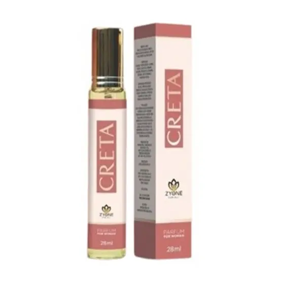 Perfume Feminino Creta Zyone Alta Fixação 25% de Essência Importada Parfum
