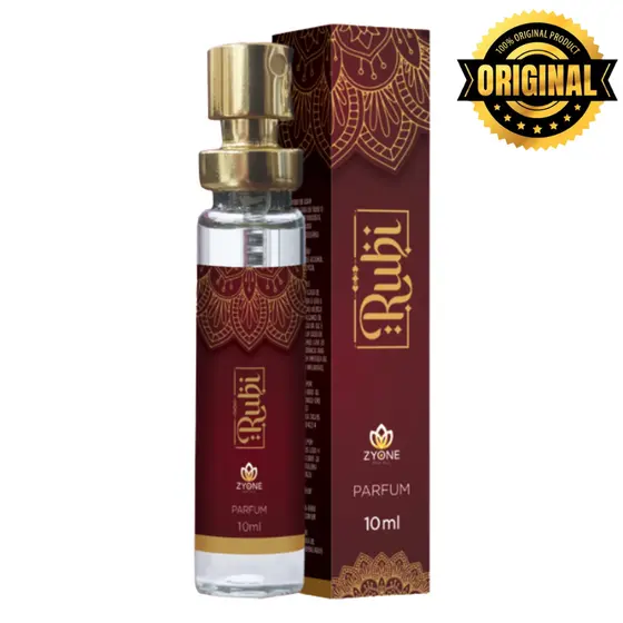 Rubi Árabe Zyone Cosméticos Feminino Parfum 10ml Alta Fixação Essência Premium