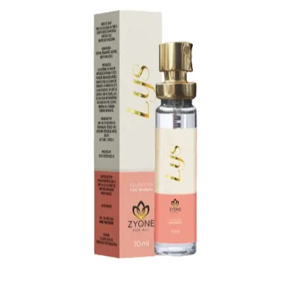 Perfume Lys Feminino Zyone Alta Fixação 25% de Essência Importada Parfum 10ml - Lily