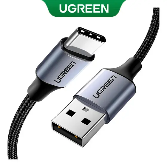 UGREEN Cabo Usb A para Usb C Macho/Macho 3Metros Cinza