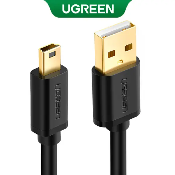 UGREEN Cabo Usb A 2.0 para Mini Usb 1.5Metros Preto