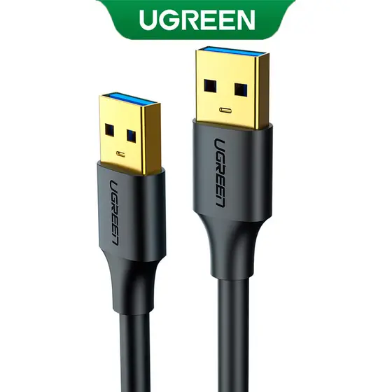 UGREEN Cabo Usb A 3.0 Macho/Macho 2Metros Preto