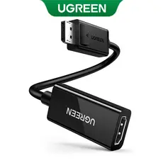 UGREEN Adaptador Displayport para Hdmi Fêmea 4k 2k/60Hz Preto