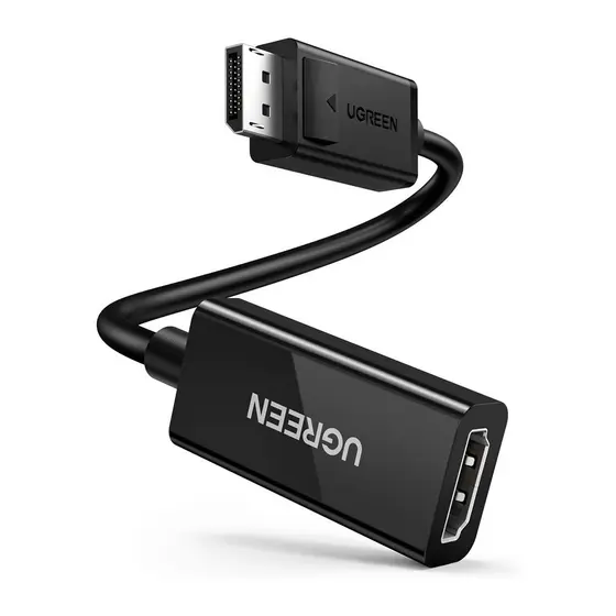 Cabo Displayport Ugreen para Hdmi Fêmea 4k 2k/60Hz 25cm