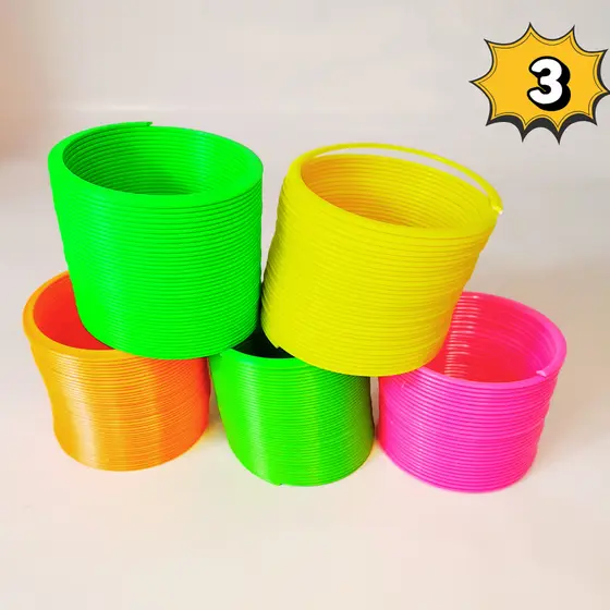 3 Mola Maluca Cor Única, Brinquedo Infantil.