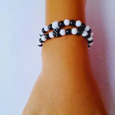Kit com 2 Pulseira de Miçangas