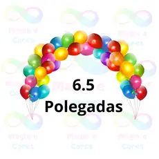 Balão Bexiga 6.5 Polegadas 30 Unidades Látex