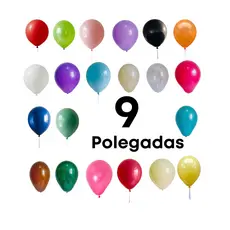 Balão Bexiga 9 Polegadas 50 Unidades Látex.
