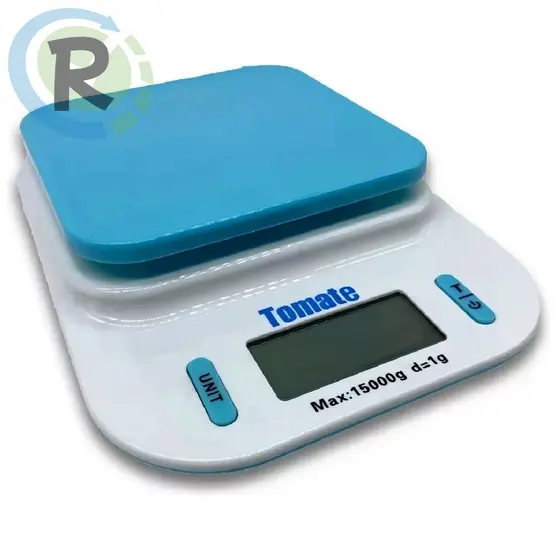 Balança de cozinha digital pesa até 15kg