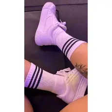 Meia Cano Alto Longo Treino Academia Unissex