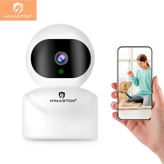 H'maston CM-02 Câmera De Segurança Wifi Full Hd Wireless Visão Noturna