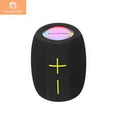 H'maston AM19/AM20 Caixa de Som Bluetooth portátil SemFio TWS 8W com luz led