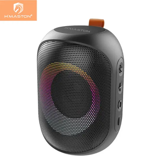 H'maston TN42 Caixa Caixinha Som Bluetooth Rádio Portátil Potente Graves