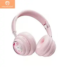 H'maston SN-17Headset Fone Bluetooth Sem Fio Gamer Com Luz Microfone