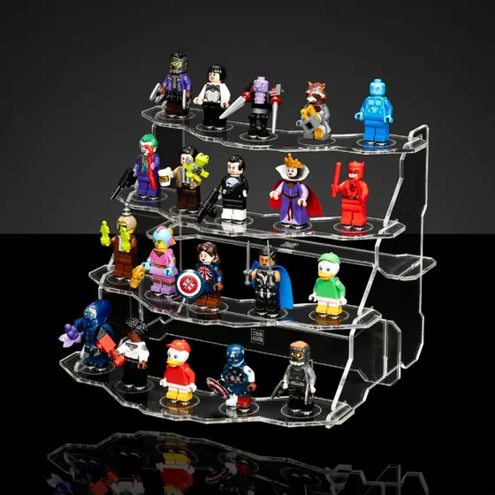 Expositor para Lego Escada Coleção Action Figure Geek