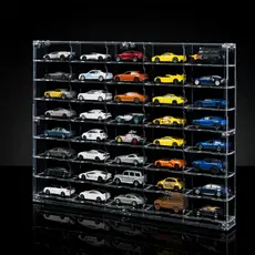Expositor Porta Carrinhos 1:64 Hot Wheels Matchbox Mini Gt Kaido House Miniatura