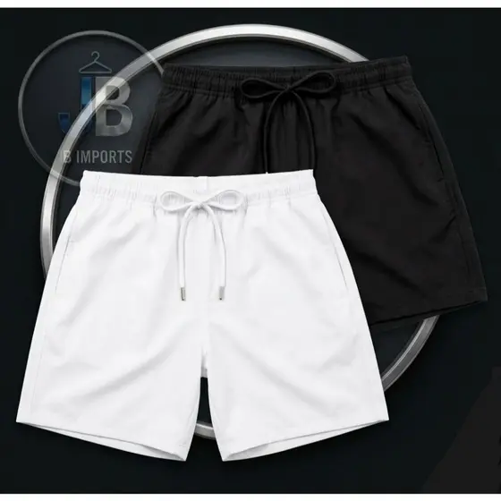 kit 2 Shorts tactel Masculino Premium Academia Esportivo Casual Secagem Rápida Com Bolso e muito conforto.
