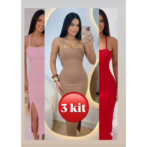 vestido feminino canelado vestido longo feminino