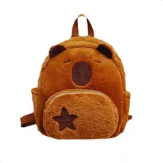 Mochila Capivara Infantil Mochila Pelucia Bolsa Fofa Versati