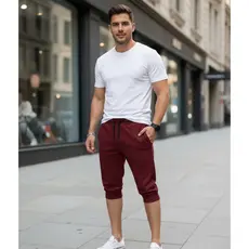 Bermuda Lisa Masculina Shorts Jogger Lançamento Top