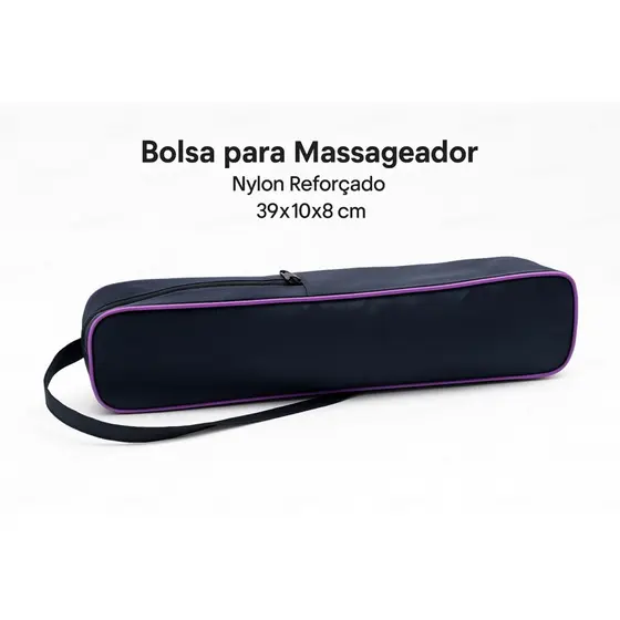 Bolsa Nylon Para Aparelho Massageador Zíper.