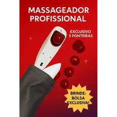 Massageador Infravermelho Portátil Elétrico de Massagem Profissional Vibratório.