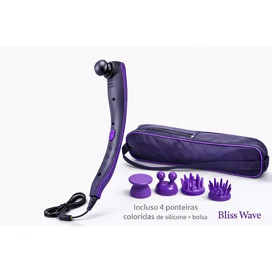 Massageador Corporal Elétrico Portatil Anatômico Infravermelho.