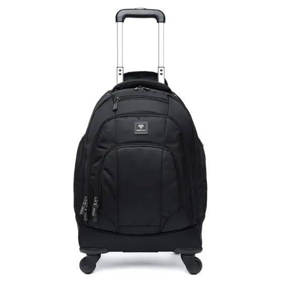 Mochila de Rodinhas Executiva Primicia Notebook Rodinha 360º Resistente Espaçosa Faculdade Trabalho
