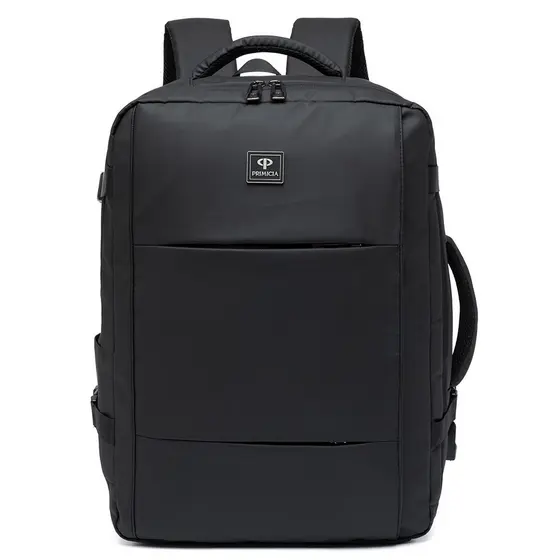 Mochila Executiva Masculina Expansiva Primicia Notebook USB Pasta Trabalho Faculdade Resistente