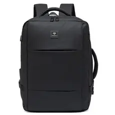 Mochila Executiva Masculina Expansiva Primicia Notebook USB Pasta Trabalho Faculdade Resistente