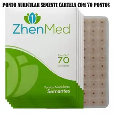 Placa Ponto Semente Zhenmed c/70 Unidades