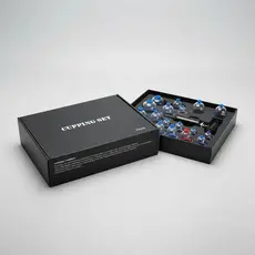 Kit Ventosa Com 22 Copos em acrílico com bordas arredondadas