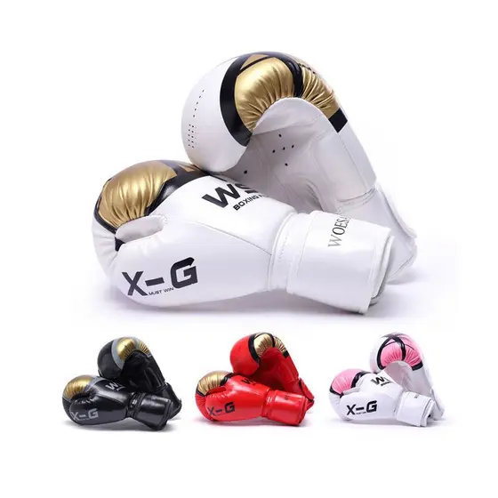 Worthdefence Luva de Boxe Homens Mulheres Luvas de Boxer Crianças Adultas Taekwondo Sanda Fighting Sandbags Equipamento