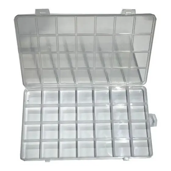 1 - 6 Pcs 28 Grades Caixa De Armazenamento De Organizador De