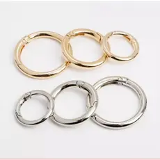 5 - 20 Pcsargola Mosquetão Articulada 4*20mm - 4*24mm - 4*30mm