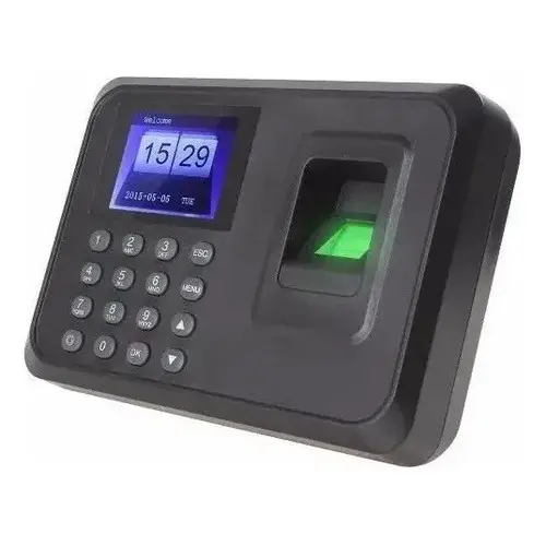 Relógio De Ponto Com Leitor Biométrico Impressão Digital Preto 127/220v