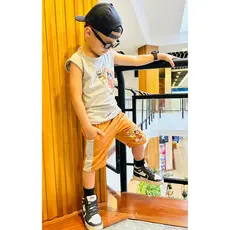 Conjunto Infantil menino kit camiseta e bermuda 2 a 12 anos a pronta Entrega