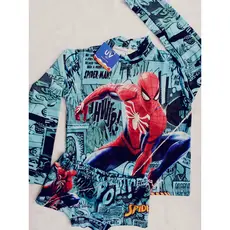 Roupa de Banho Infantil menino Blusa/Camisa UV temática Proeção Uv50 do Sonic, Homem aranha, Mario