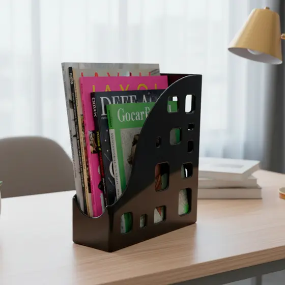 Porta Revista Livro Organizador de Objetos Multifuncional Dello Organização com Estilo e Praticidade