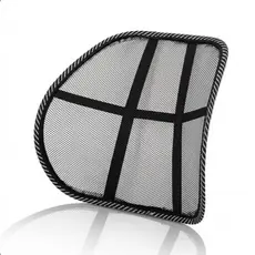 Encosto Lombar Ortopédico Ergonômico Postural Lombar para Cadeira Carro Home Office Coluna