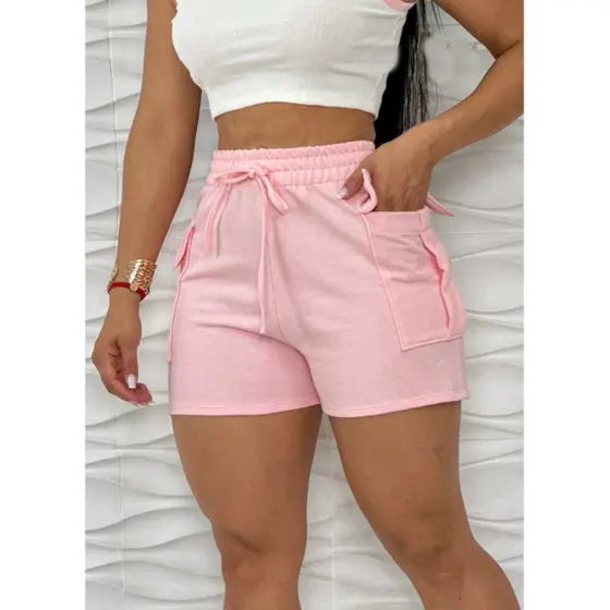 Shorts Moletom Cargo, a escolha perfeita para quem busca conforto e estilo no dia a dia.