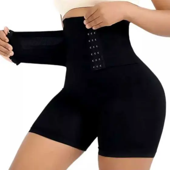 Shorts Modelador Levanta Bumbum Afina Cintura Modeladora Empina Diminui Medidas Super Confortável Premium